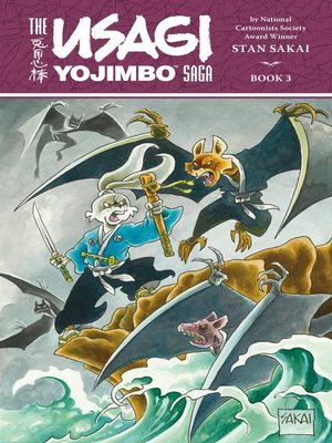 cover image of Usagi Yojimbo Saga, Volume 3